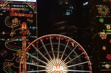 21 Aralık 2006 Hong Kong Gözlem Çarkı ve AIA Vitality Park