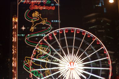 21 Aralık 2006 Hong Kong Gözlem Çarkı ve AIA Vitality Park