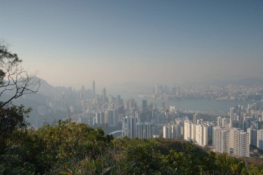25 Aralık 2006 Jardines Gözcüleri 'nden Hong Kong Skyline görüntüsü 
