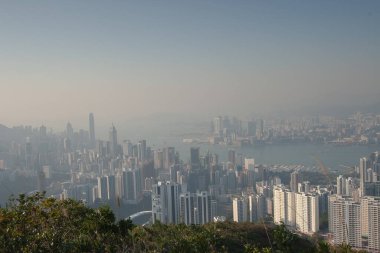 25 Aralık 2006 Jardines Gözcüleri 'nden Hong Kong Skyline görüntüsü 