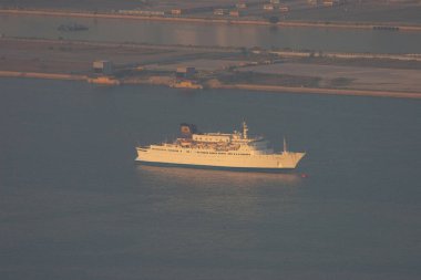 Tsim Sha Tsui 'deki Hong Kong gemi terminali 25 Aralık 2006