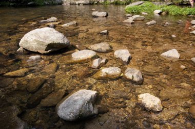 Hong Kong 'daki Nehir ve Gelinler Şelalesi.