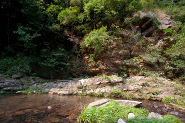 a Stream and Bride s Pool Waterfall in Hong Kong.