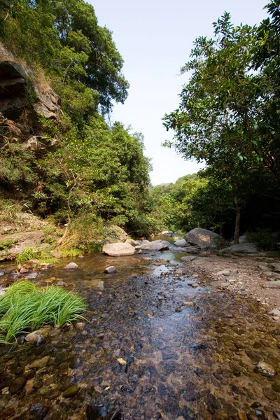 Una Cascada Piscina Del Arroyo Novia Hong Kong —  Fotos de Stock