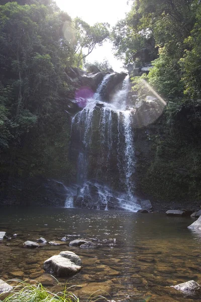 Una Cascada Piscina Novias Región Noreste Los Nuevos Territorios — Foto de Stock