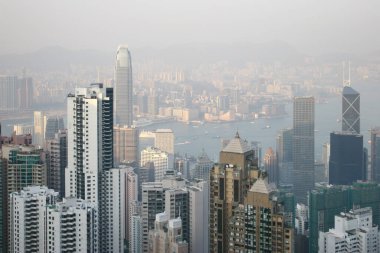 5 March 2005 the View from The Peak, Hong Kong