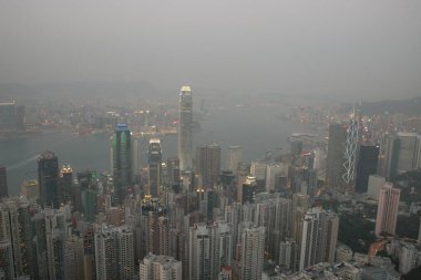 5 March 2005 the Hong Kong City scape Peak View