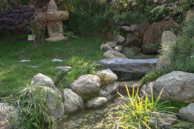 zen Japon bahçesi, Japon tarzı bahçe.