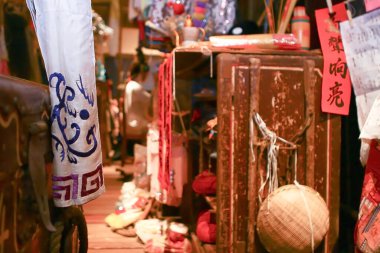 19 Şubat 2005 'te Hong Kong Tarih Müzesi' nde Çin operası kuklası