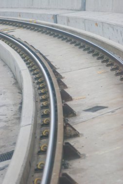26 March 2005 railroad tracks at the flyover at hong kong
