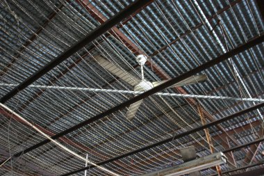 the vendors sell the salted fishes in Lau Fau Shan. 26 March 2005