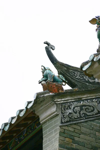 March 2005 Chinese Ancient Architecture Eaves Ancient Chinese Buildings — Stock Photo, Image