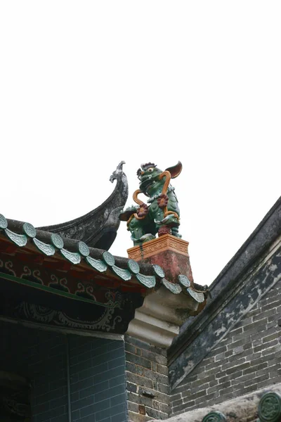 March 2005 Chinese Ancient Architecture Eaves Ancient Chinese Buildings — Stock Photo, Image