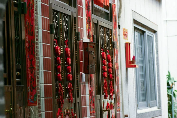 March 2005 Old Street China Village Yuen Long — Stock Photo, Image