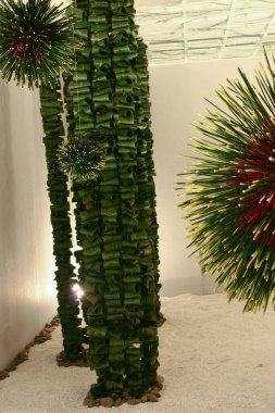 Hong Kong çiçek fuarındaki ikebana gösterisi, 20 Mrach 2005