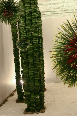 Hong Kong çiçek fuarındaki ikebana gösterisi, 20 Mrach 2005