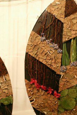 Hong Kong çiçek fuarındaki ikebana gösterisi, 20 Mrach 2005