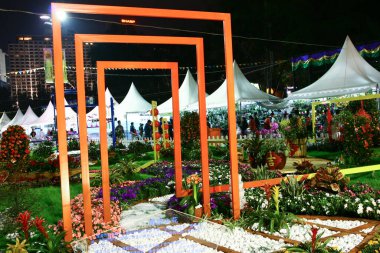 19 Mart 2005, Hong Kong Çiçek Fuarı Victoria Park, Hong Kong