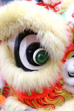 20 Mart 2005 Çin yeni yılı için Çin aslanı dansı.