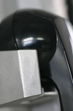 7 may 2005 the black color telephone tube of close up 