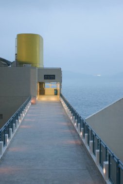 the hall way at the hkust , hong kong 7 May 2005