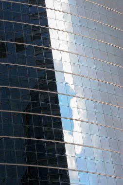 the view of skyscrapers in hong kong ,China. 15 may 2005