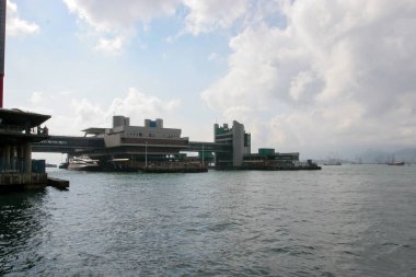 15 may 2005 the DEPARTURE LOUNGES of Helicopters,  Shun Tak Centre