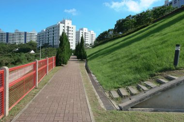 22 Mayıs 2005, HKust 'ta ağaçlı patika.