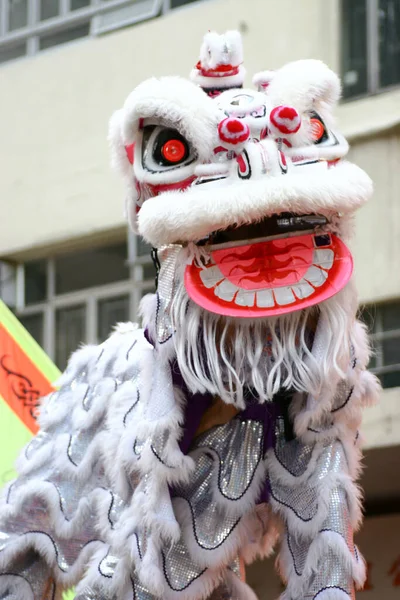 2005年3月20日中国舞狮新年 — 图库照片