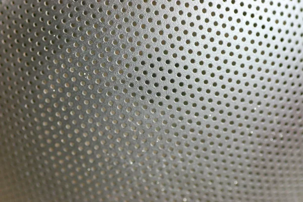 Maart 2005 Detail Textuur Van Aluminium Plaat Met Gat — Stockfoto
