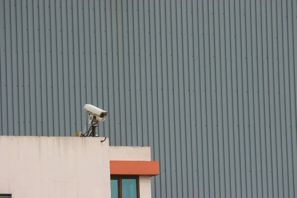 April 2005 Public Traffic Security Camera Close — Stock Photo, Image