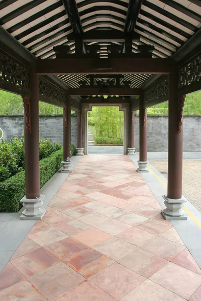 April 2005 Path Chinese Traditional Garden — Stock Photo, Image