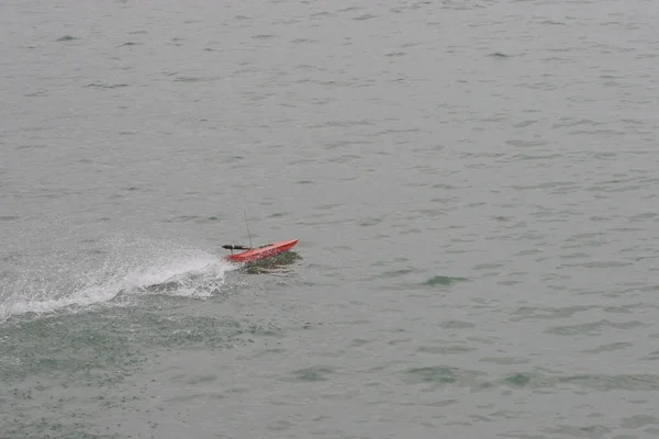 Modell Båt Hastighet Båt Atr Havet — Stockfoto