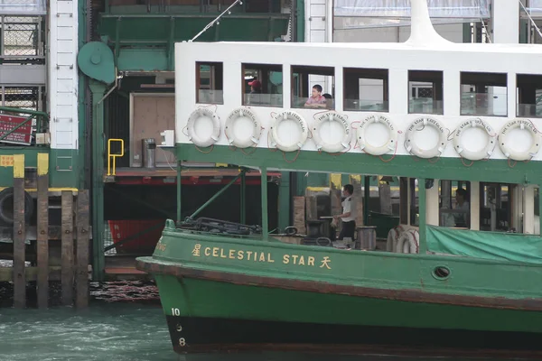 Mei 2005 Een Sterveerboot Verlaat Centrale Pier — Stockfoto