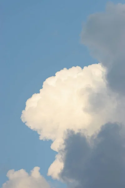 Shot Blue Sky Clouds Abstract Background — Fotografia de Stock