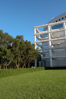 22 Mayıs 2005 hkust kütüphanesinin yan görünümü, hk