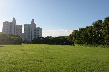 22 Mayıs 2005, HKust 'taki çimen manzarası, hk