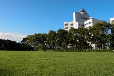 22 Mayıs 2005, HKust 'taki çimen manzarası, hk