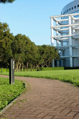 22 Mayıs 2005 hkust kütüphanesinin yan görünümü, hk