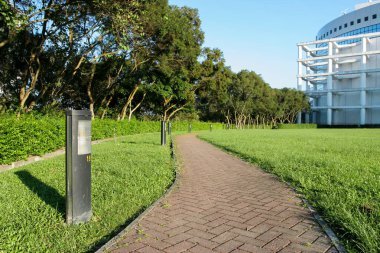 22 Mayıs 2005 hkust kütüphanesinin yan görünümü, hk