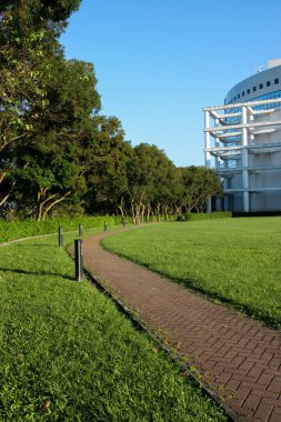 22 Mayıs 2005 hkust kütüphanesinin yan görünümü, hk