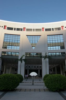 22 Mayıs 2005 HKust kampüsünün ana cephesi.