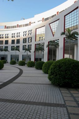 22 Mayıs 2005 HKust kampüsünün ana cephesi.