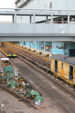 29 Mayıs 2005 Sha Tin 'deki Demiryolu Bakım Treni