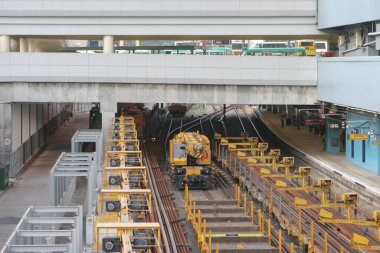 29 Mayıs 2005 Sha Tin 'deki Demiryolu Bakım Treni