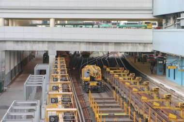 29 Mayıs 2005 Sha Tin 'deki Demiryolu Bakım Treni
