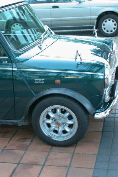 Maio 2005 Carro Vintage Mini Cooper Exposição — Fotografia de Stock