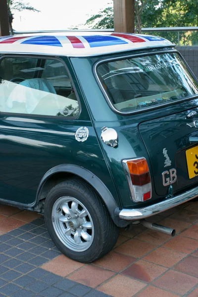 Mei 2005 Een Mini Cooper Oldtimer Tentoongesteld — Stockfoto