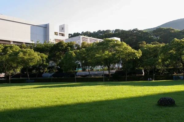 Mai 2005 Die Seitenansicht Der Hkust Bibliothek — Stockfoto