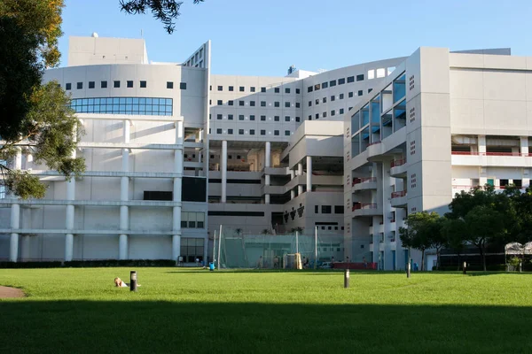 Maja 2005 Widok Boku Biblioteki Hkust — Zdjęcie stockowe